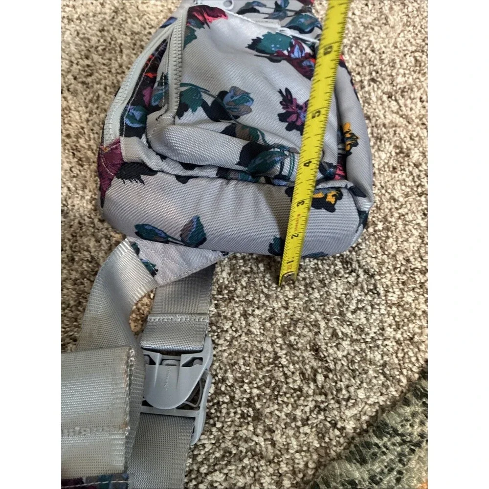 Vera Bradley Sling Backpack Floral Recycled ReActive Boho Travel Eco Friendly